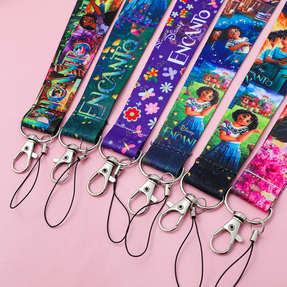 かわいいエンカント ストラップ - ヴィンテージスタイルのカラフルなデザイン - 耐久性のあるポリエステル製の旅行の必需品 |   楽しいデザイン |   バックル接続
