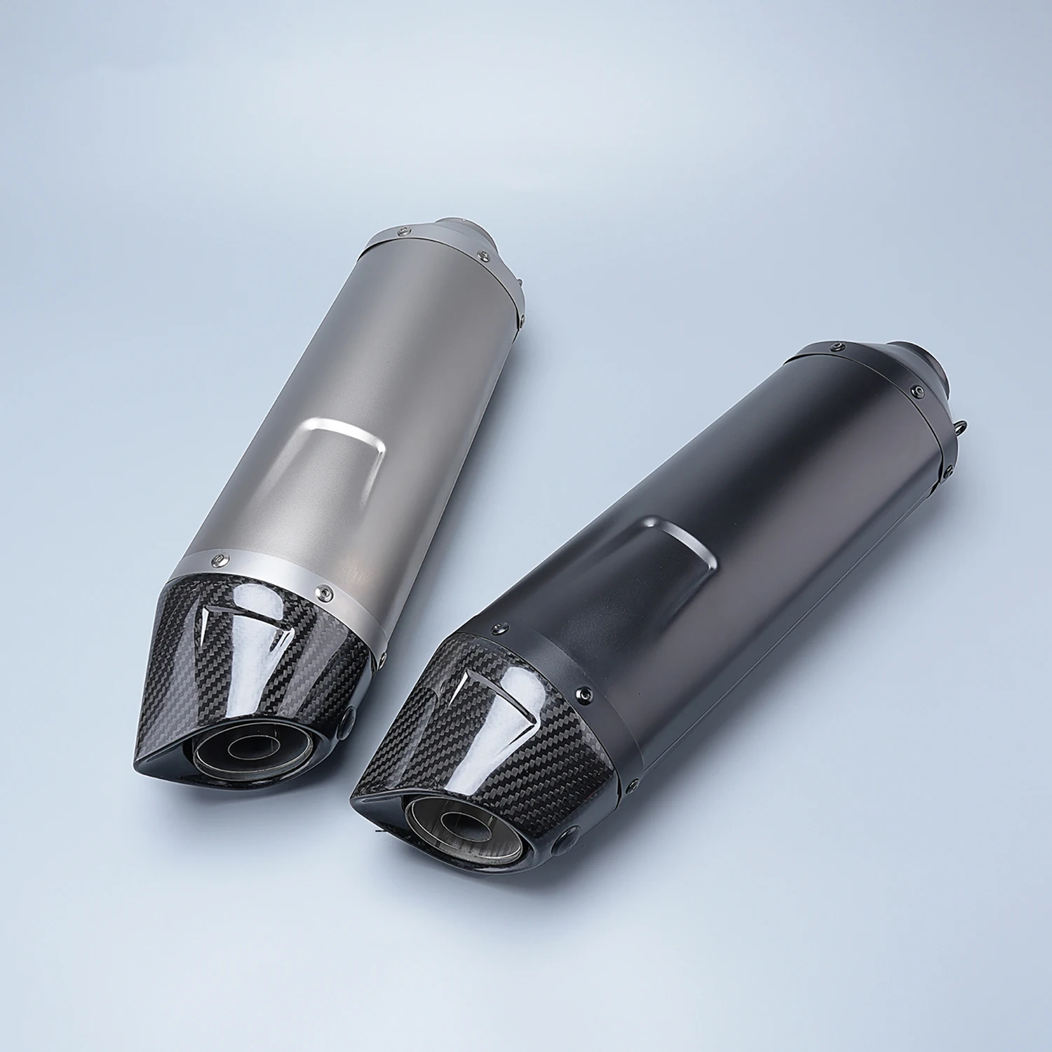 

Motorcycle Exhaust 51mm Universal Escape Cbon Fiber Muffler DB Killer For Z900 CBR500R 390 RC390 Dirt Bike