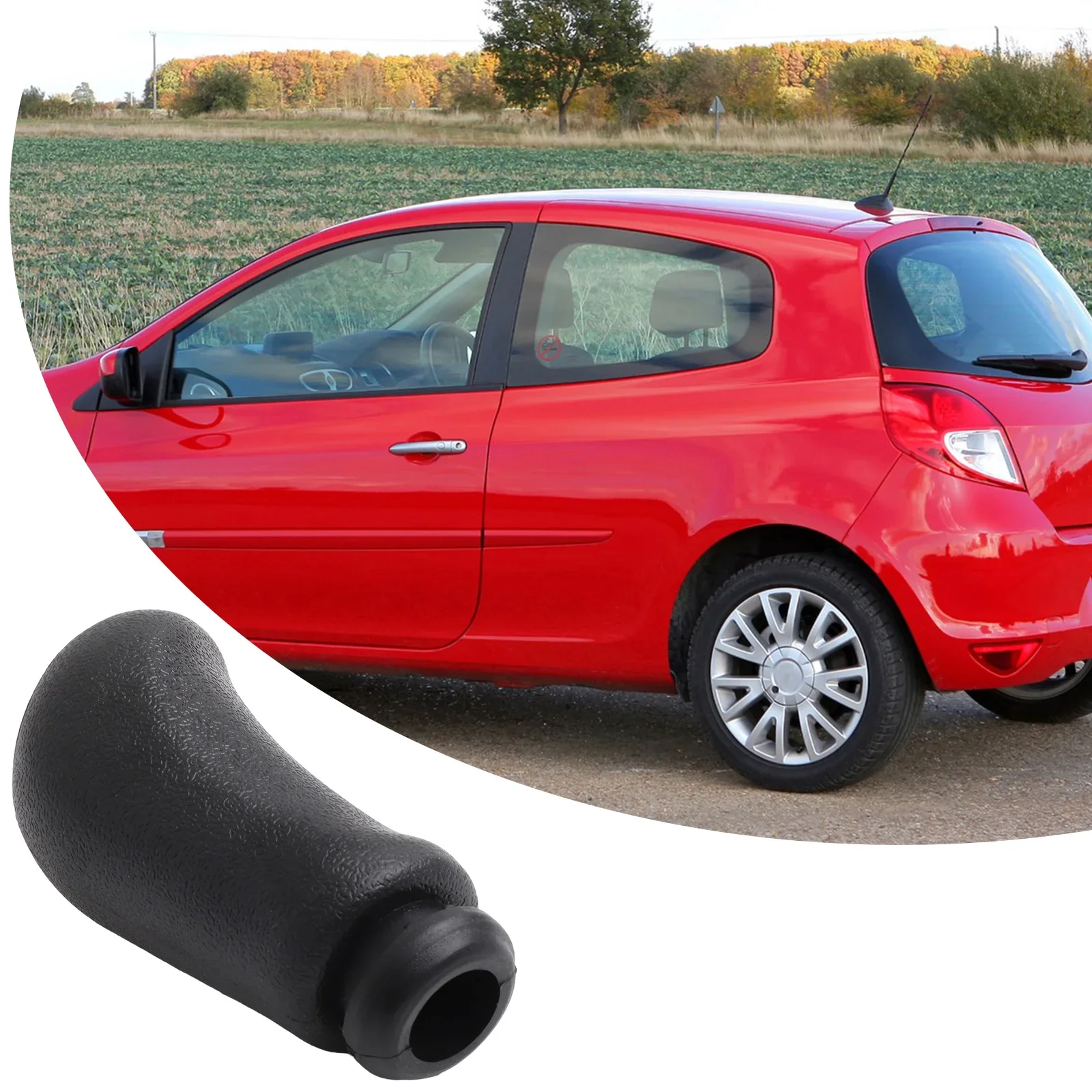 5 Speed Manual Gear Shift Knob for Renault For Clio III 2005-2009 and For MEGANE II 2002-2008 with Support for Kangoo Models