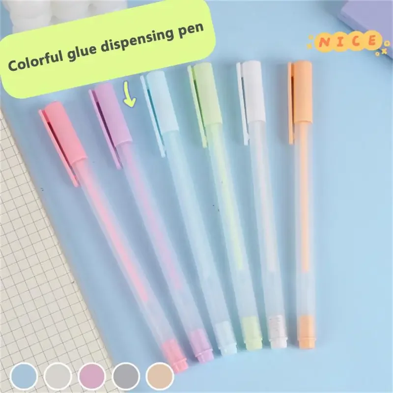 Penna colla per macaron Decorativa Precisa Versatile Conveniente Forniture per diario e scrapbooking ad asciugatura rapida Progetti creativi