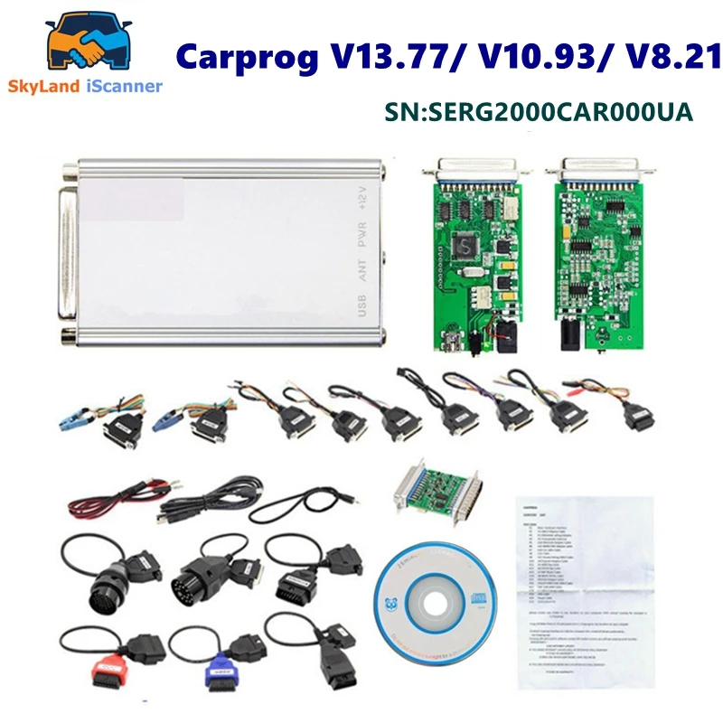 2024 Latest CarProg V13.77 Free Keygen Online Programmer Carprog V8.21 Carprog V10.93 All Software Auto Repair Tool Best Quality