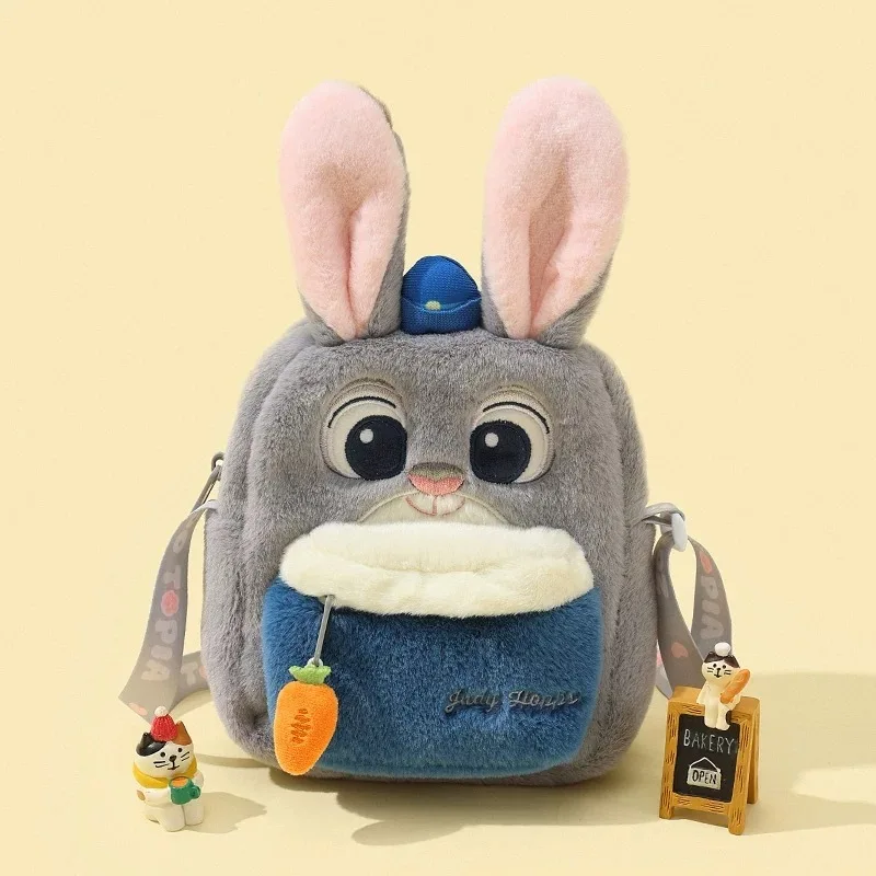 ديزني 2025 جديد الكرتون غرزة ويني الدب لطيف أفخم حقيبة كروسبودي خارج الشارع حقيبة كروسبودي دمية أفخم حقيبة الهاتف المحمول