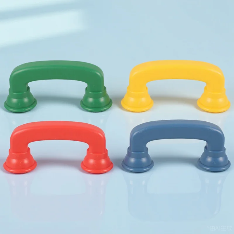 4Pcs Whisper Phones Plastic Educational Decor Reading Aid Colorful Early Learning Toddler Phone Receiver Creative Sound Training