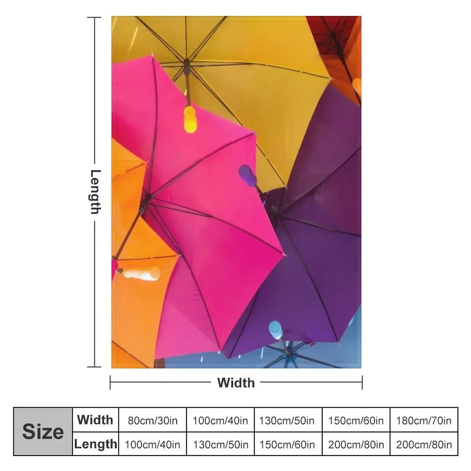 Sunshine umbrellas Throw Blanket for babies Flannel Fabric Kid'S Comforter Hair Large Blankets