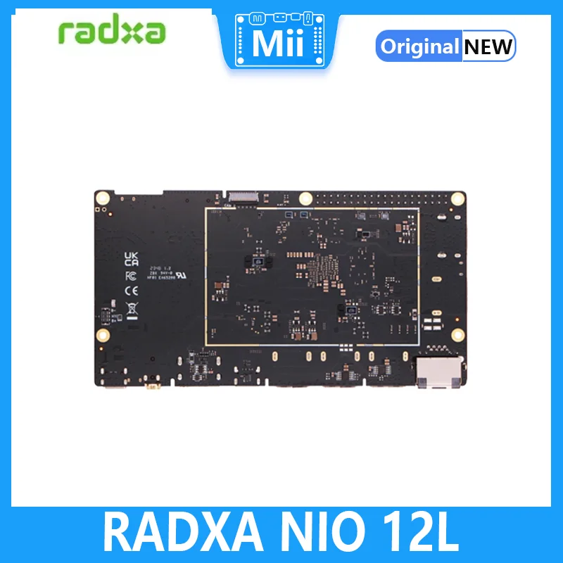 Radxa Pi NIO 12L MTK Genio 1200 8-core CPU OS Pre-installed Single Board Computer Set New