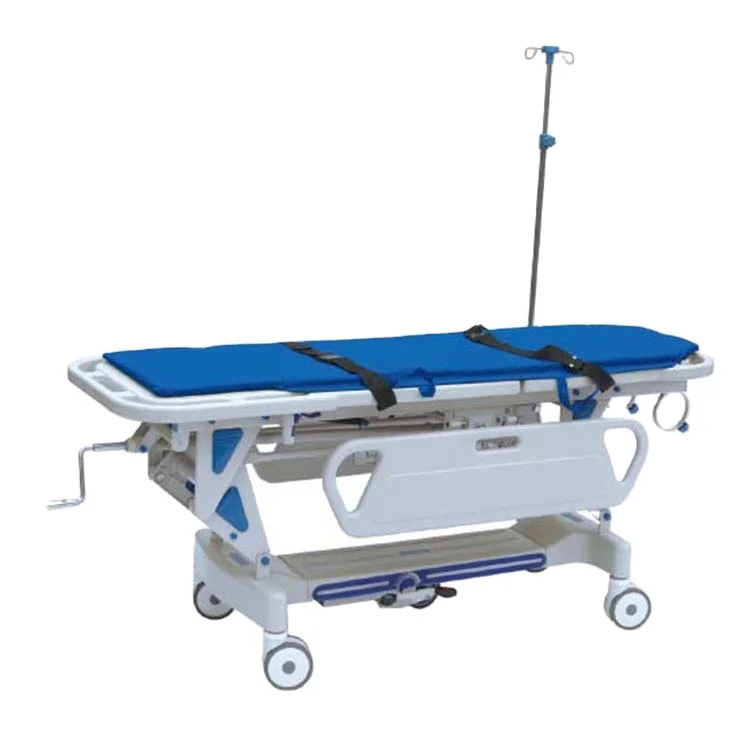 

Lift emergency patient transport ABS handrail transfer stretcher