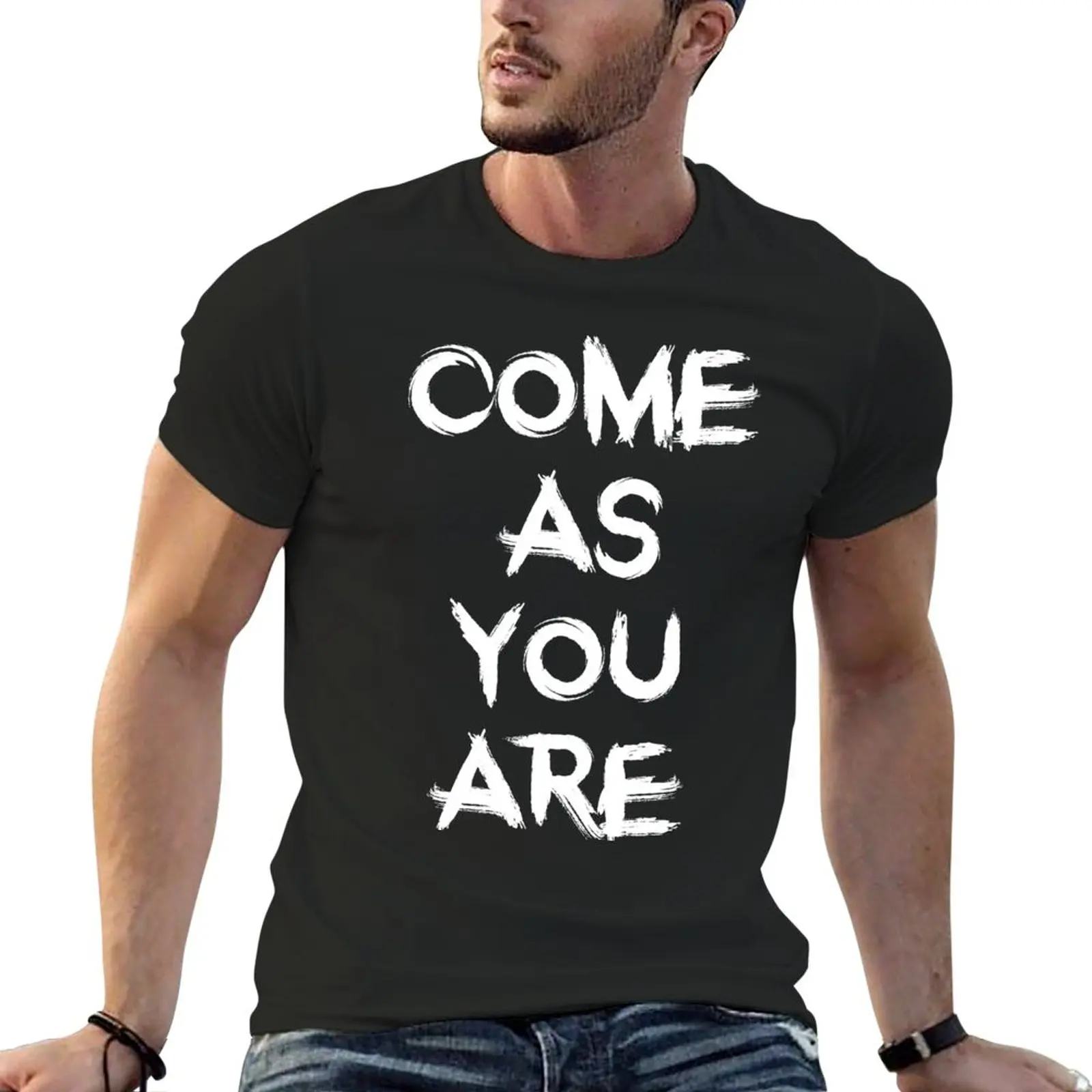 

New Come As You Are T-Shirt boys white t shirts Short sleeve Men's t-shirts