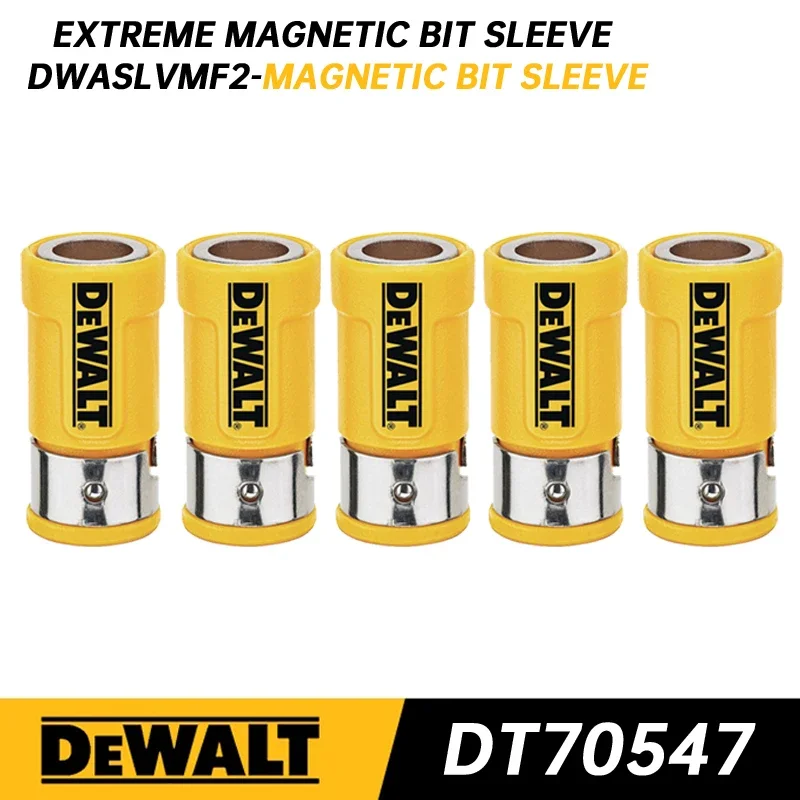 DEWALT DWASLVMF2 MAXFIT Magnetic Bit Sleeve Set Impact Driver Cordless Drill Bits Sets Dewalt Power Tool Accessories