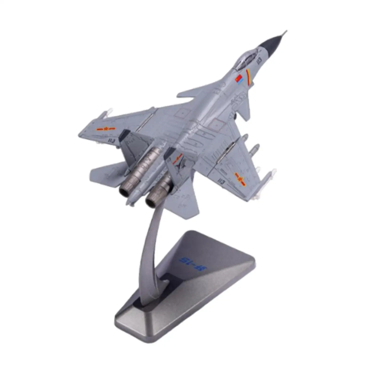 1:144 Fighter Jet Model, Realistic Alloy Aircraft Simulated Aviation Commemorate Metal Fighter Model,