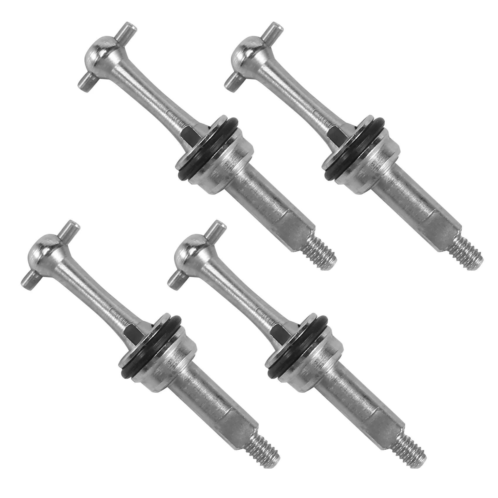 L79A 4Pcs 2mm Extended Metal CVD Universal Joint Shaft Transmission for K969 K979 K989 P929 1/28 RC Car Upgrade Parts