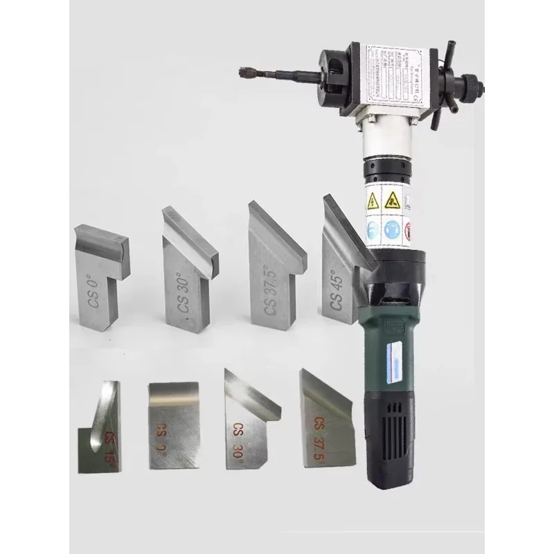 Type Motor Drive Portable Hand-held Beveling Machine for Metal ISY-80