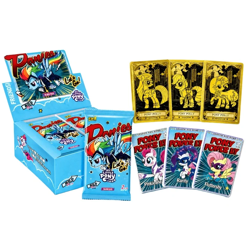 Kayou My Little Pony Friendship Forever Trading Cards Wave 7 Fun Shadow Pack Full Box Authentic Collectible Card Game