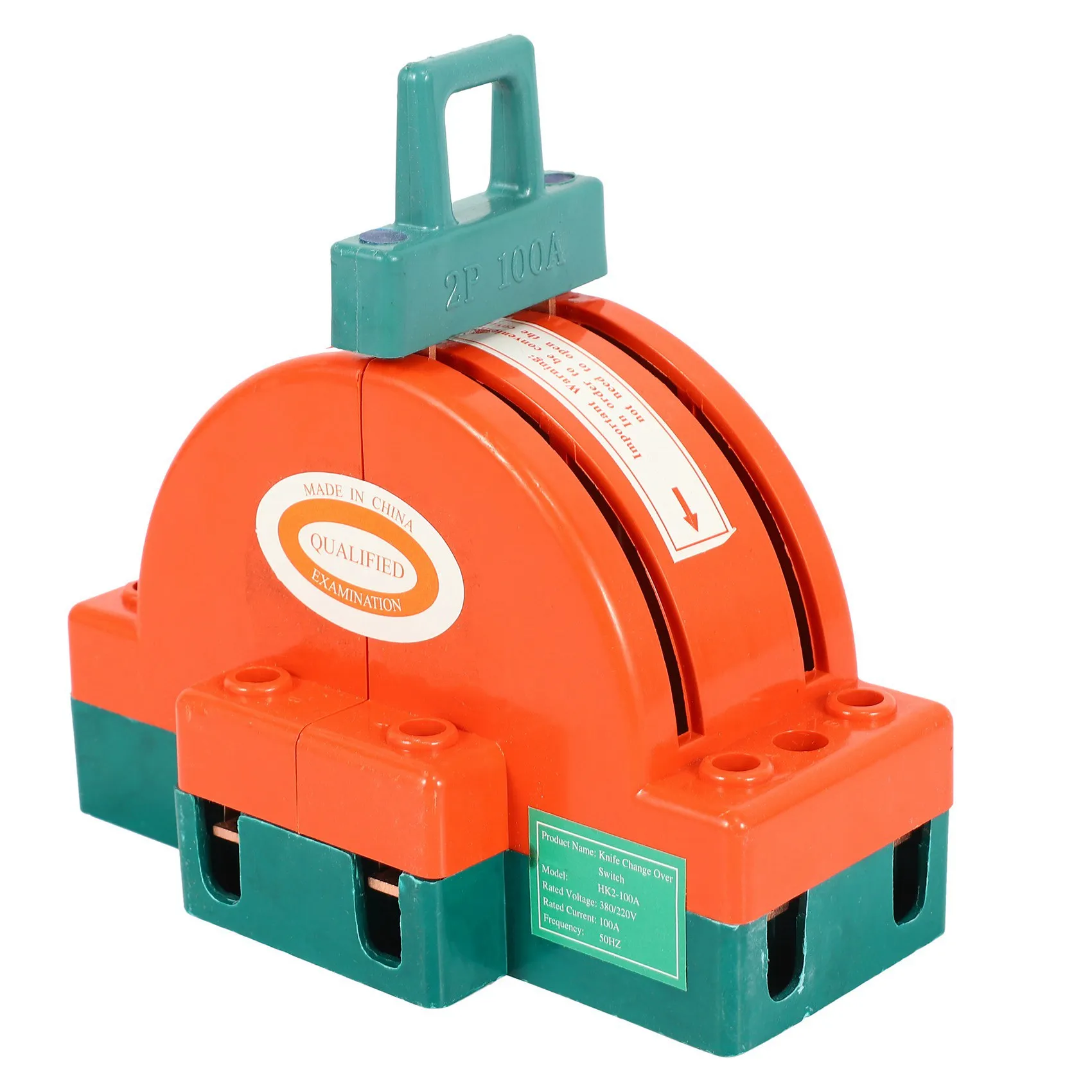 

3X 100A Two Pole Disconnect Double Throw Switch For Circuit Breaker Backup Generator-A80Z