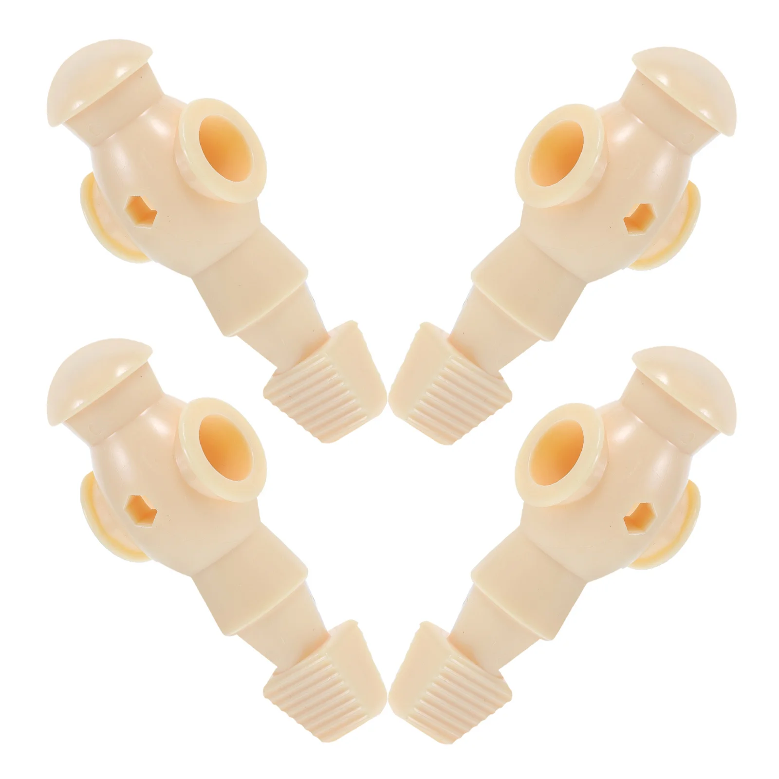 

4 шт., фигурки игроков для настольного футбола, сменный набор из смолы, детали для настольного футбола, аксессуары для настольных игр, точные