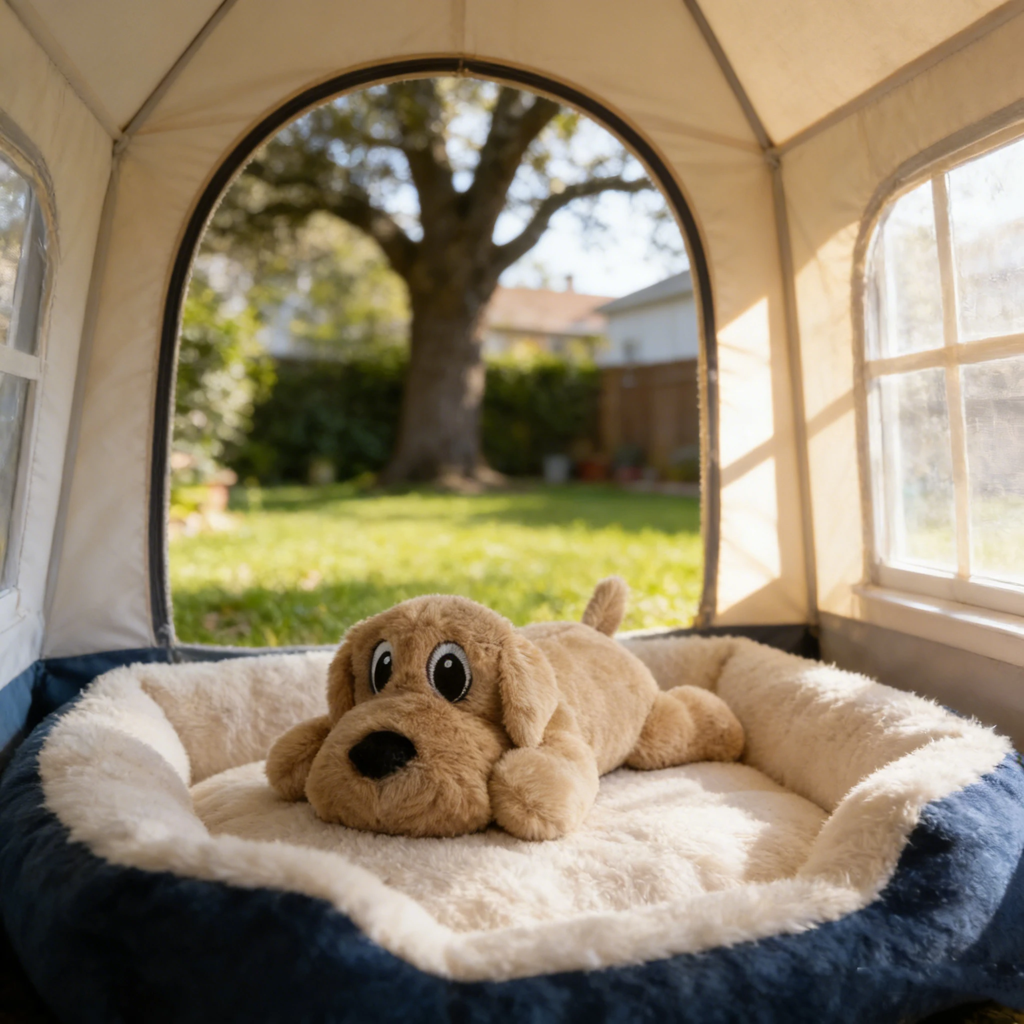 Juguete de Peluche Interactivo Resistente a Mordidas para Perros, Juguete Realista para Mascotas, Juguete de Peluche Suave y Cómodo para Perros Pequeños, Medianos y Grandes