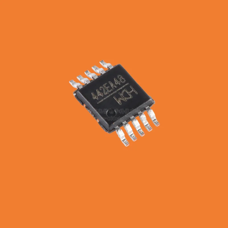 20pcs/original genuine CH442E MSOP-10 2 single pole double throw 5V low resistance analog switch chip