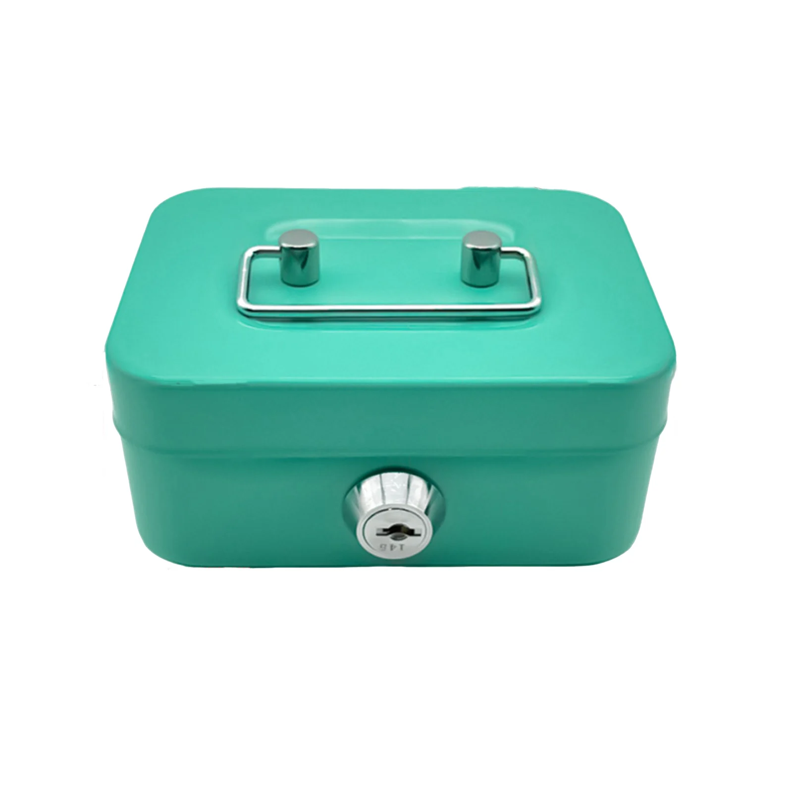 Kinderkas met slot Creatieve duurzame muntbank Organizer Box Geldkan voor papiergeld en muntopslag