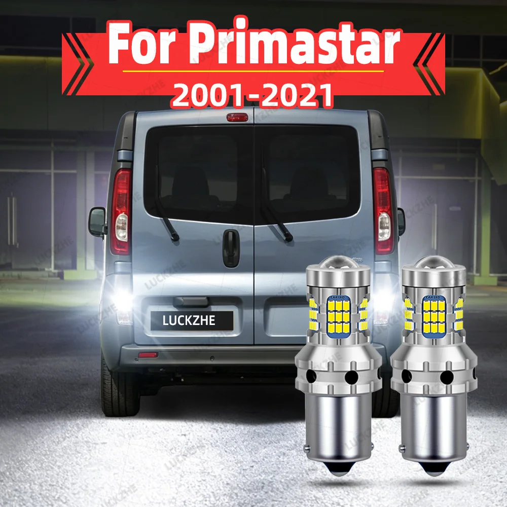 For Nissan Primastar X83 LED Reverse Lights 2001-2021 Primastar Tuning Accessories Reversing Backup Light 2010 2011 2012 2013