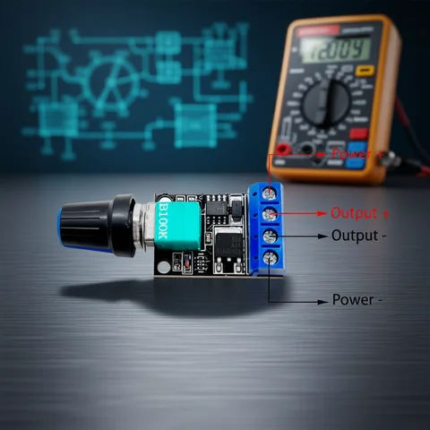 5V 12V 10A Voltage Regulator PWM DC Motor Speed Controller Governor Stepless LED Dimmer Power