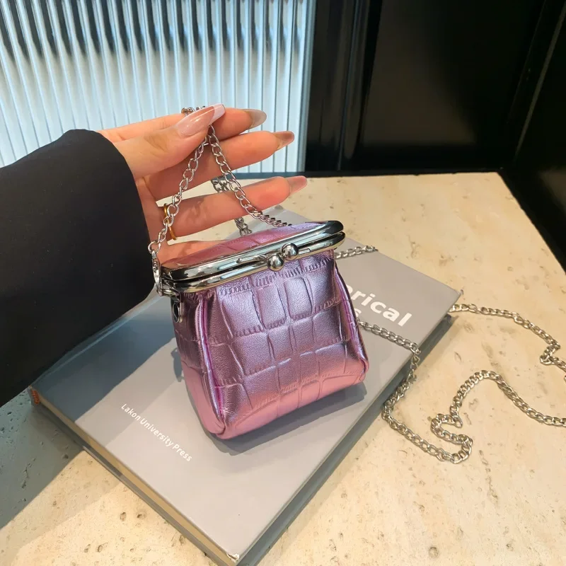 

Funny Personality PU Women's Mini Bag Fashion Crossbody Bag 2024 New Hot Selling Versatile Casual Shoulder Bag Bolso De Mujer