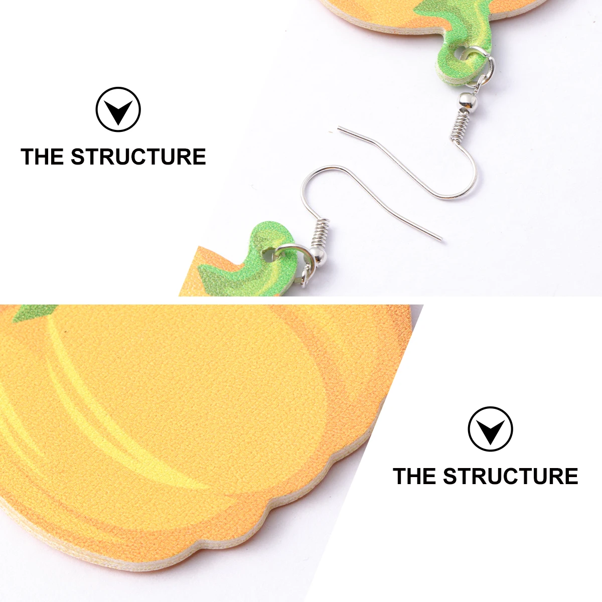 

1 Pair Halloween Earrings Horror Skull Dangle Earring For Women Party Costume Jewelry Lovely Female Ear Decoration With