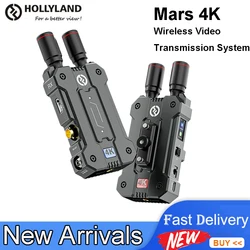 Hollyland Mars 4K Wireless Video Transmission System SDI 4Kp30/1080p60 450ft 0.06s for Live Broadcasting/Film/Wedding