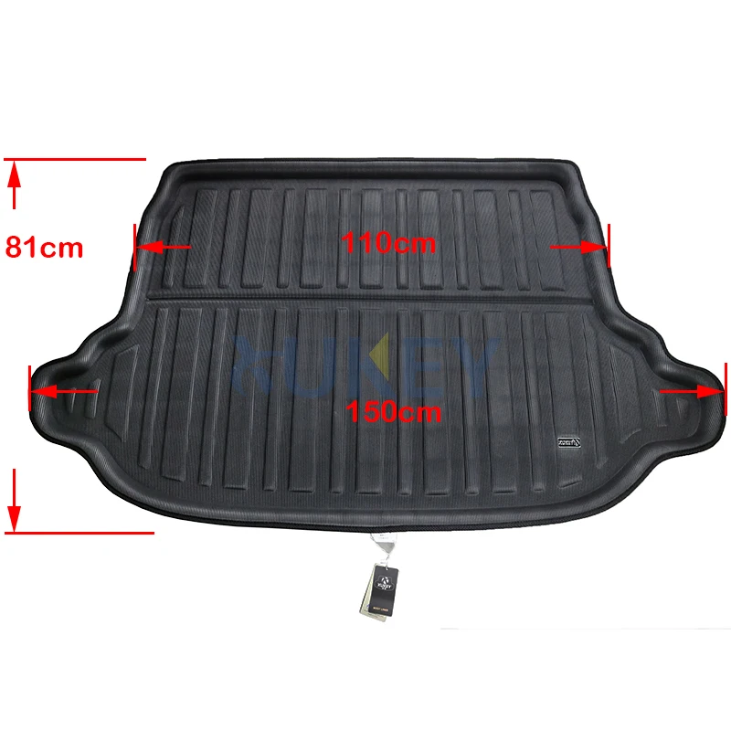 Fit For Subaru Forester SJ 2013-2018 Boot Liner Rear Cargo Floor Mat Trunk Tray Pad Protector Mud Kick 2014 2015 2016