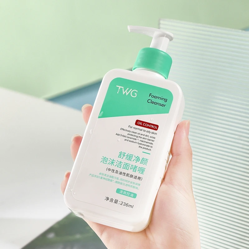 حمض الساليسيليك جل تنظيف خفيف لتجديد شباب البشرة، جل تنظيف مرطب ومهدئ وتنظيف رغوي 2026