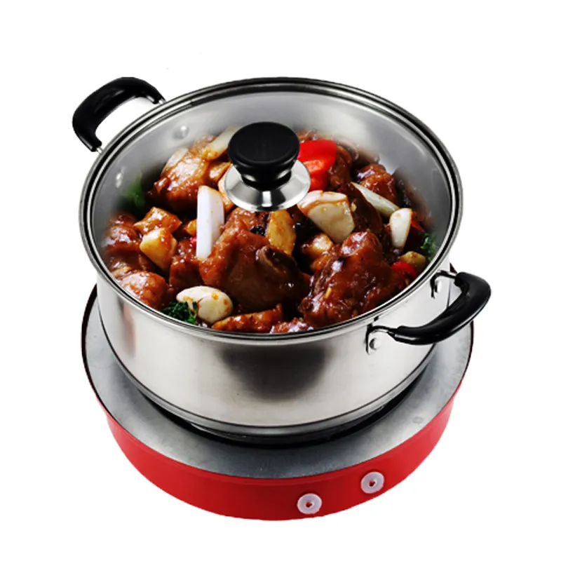 12V  Car Induction Cooker, Electric Heating Cooker, Direct Current Rice Cooker Wok