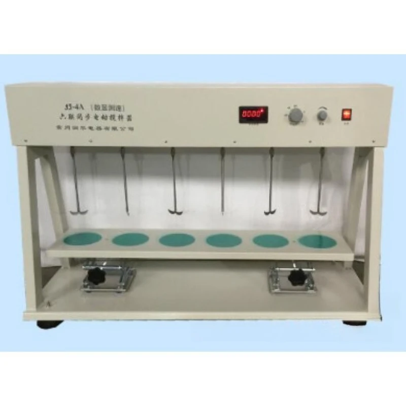 

Six-connected electric agitator JJ-4 six-connected electric agitator coagulation agitator