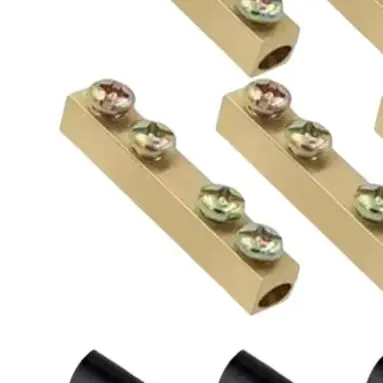 10pcs 60A 80A Copper Pillar Quick Connect Terminal Blocks Wire Splicing Kit With Heat Shrink Tube For Electrical Wiring