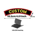 DE1 velcro RED