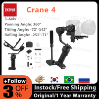 ZHIYUN Crane 4 Handheld Camera Gimbal Stabilizer 3-axis Portrait Shooting for Sony Nikon Canon DSLR Camera