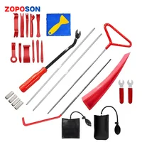 Herramientas manuales de reparación de puertas de coche, bomba de cuña, Kit grueso de cerrajero, cojín de aire, desbloqueo abierto de emergencia, juego de herramientas de agarre de largo alcance