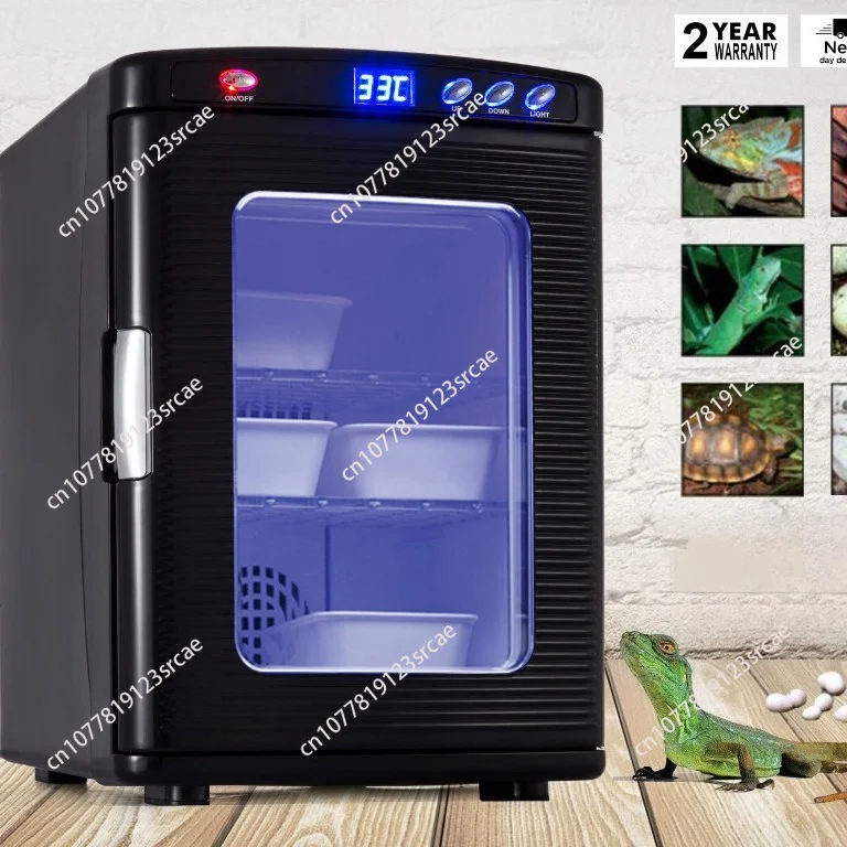 25L Digital Constant Temperature Reptile Incubator 5-60℃ Cooling & Heating Breeding Box