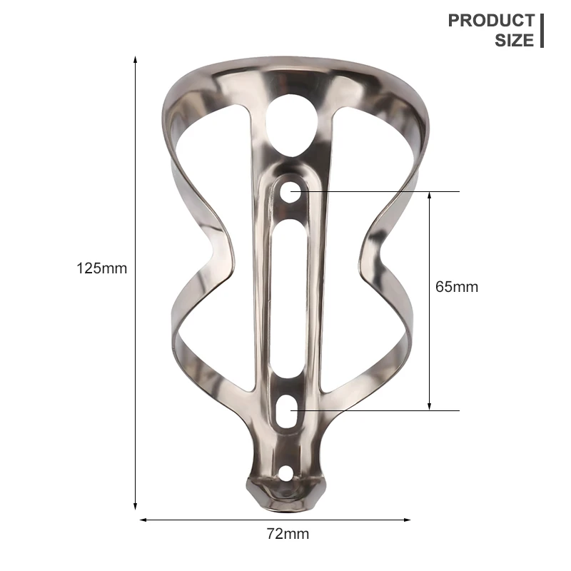 GUB Titanium alloy Water Bottle Holder Bike Cycling Mount for Mountain Folding Bike Cage Bottle Holder Drink Cup Cage Rack