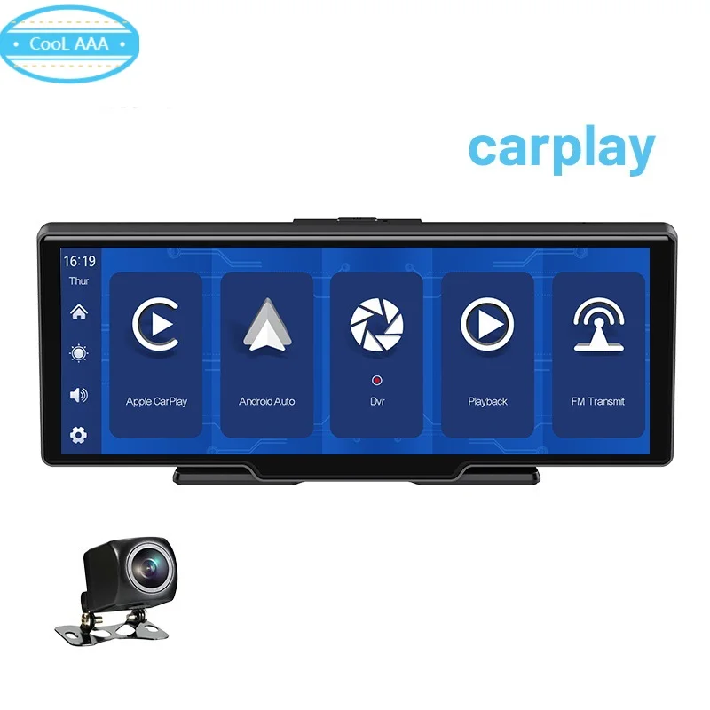 Carplay navigation  Bluetooth Android Auto 4K center console driving recorder FM dvr free shipping