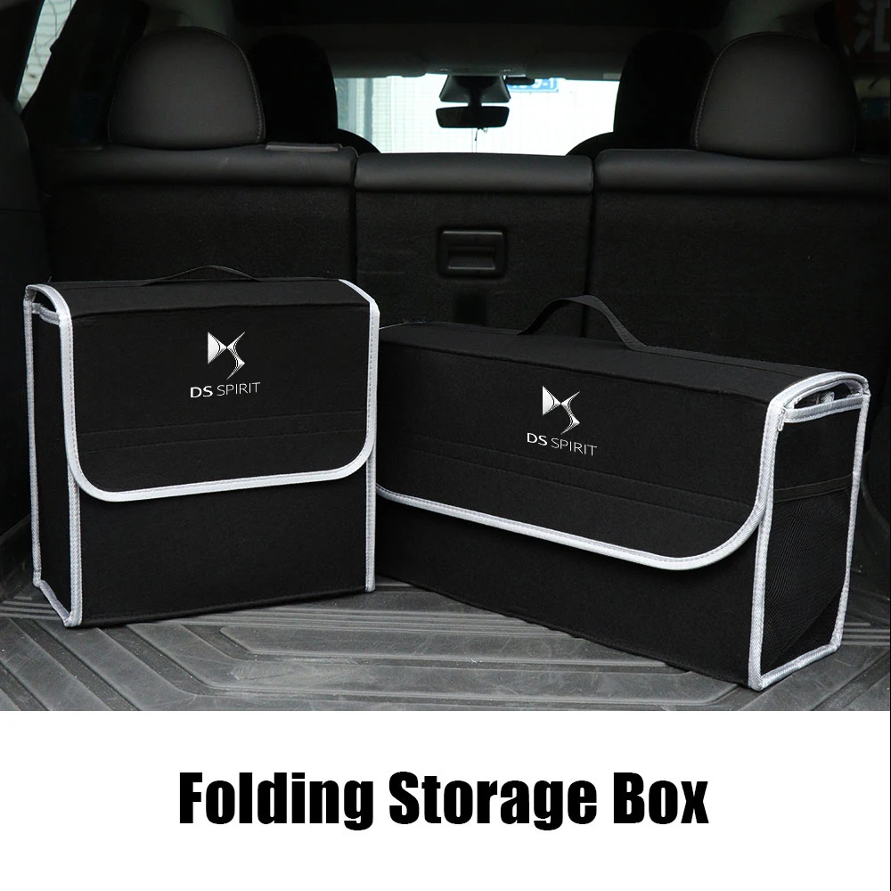 Car Trunk Large Capacity Sundries Storage Box Organizer Bag Tool Case For DS SPIRIT DS4S DS5 5LS DS3 DS4 DS6 DS7 DS9 WILD RUBIS