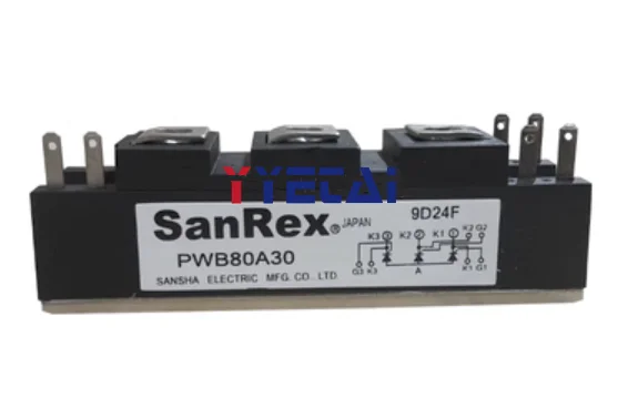 

1PCS Sanrex, Japan's Mitsubishi Corporation PWB60/80/130/150A30/40/50/PWB200AA40 thyristor module
