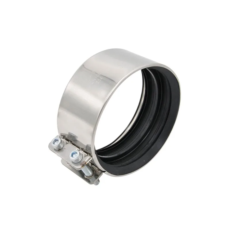 For Stainless Steel Clamp Cast Iron Pipe PVC Drain Pipe Flexible Joint C Type Clamp Reinforced Pipe Bundle