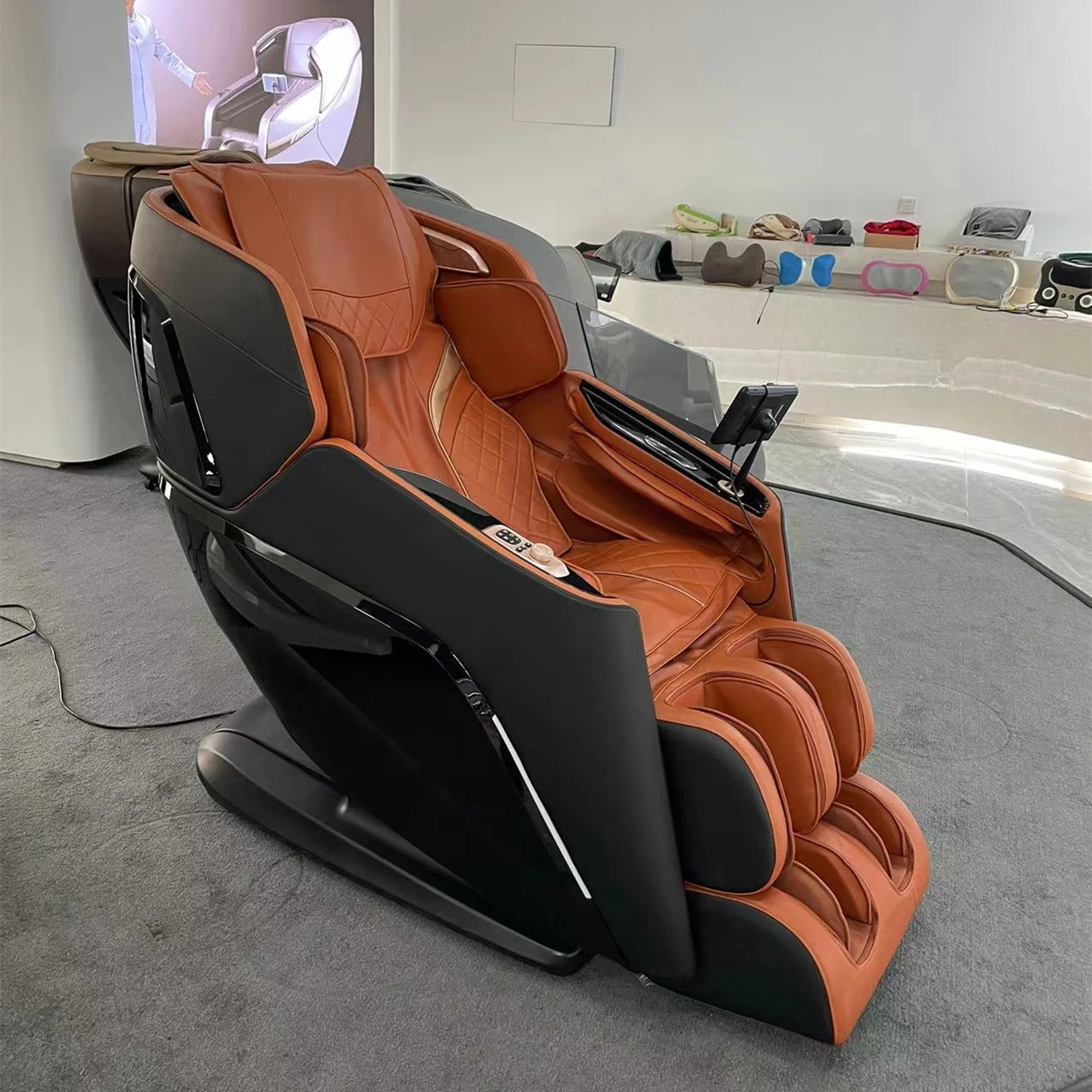 Wholesale Electric Guangdong Luxury Zero Gravity 4d Sl Track Foot Massage Chair Full Body Zero Gravity Luxury 2023 New