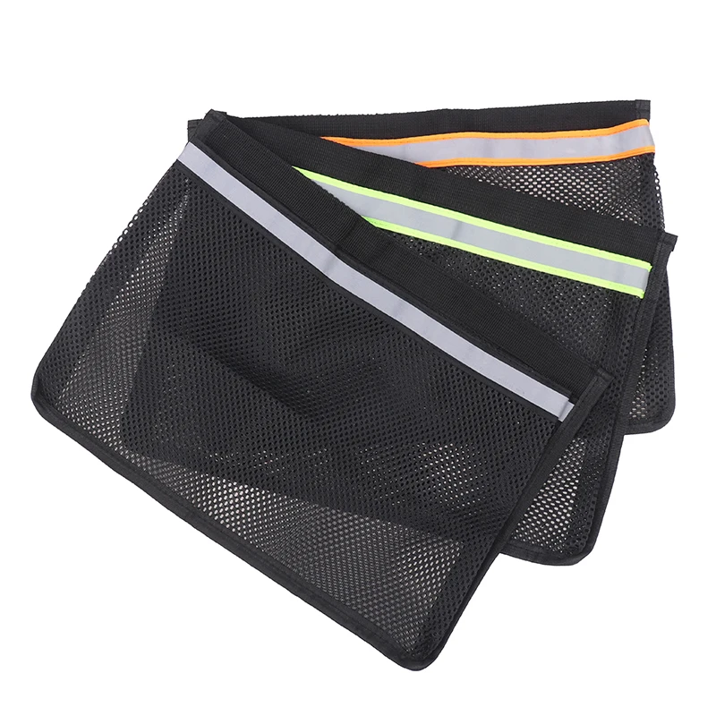1/2Pcs Boat Storage Bag Self Adhesive Backing Organization Easy To Install And Remove Portable Marine Organizer Holder Mesh Bag