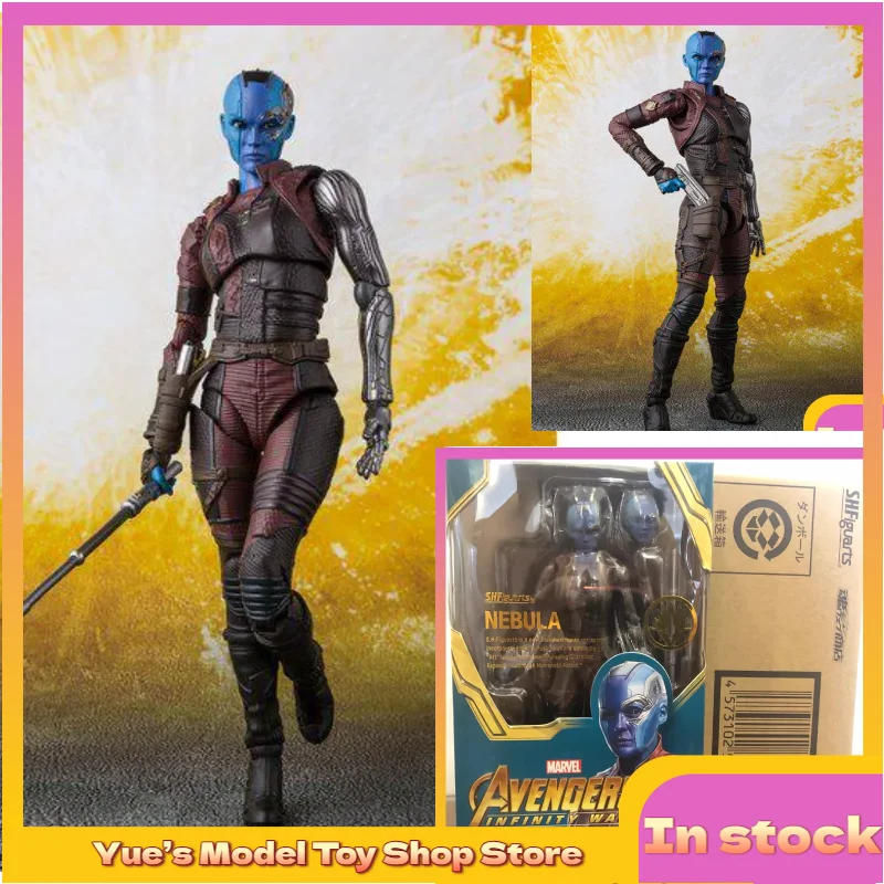 

In Stock Bandai Shf Soul Limited Marvel Avengers 3 Infinity War Nebula Movable Anime Doll Boy Toy Model Collection Birthday Gift
