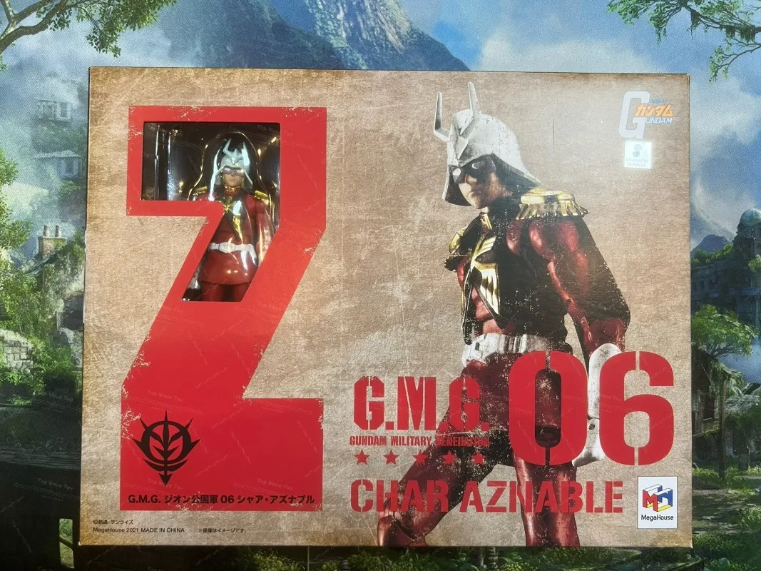 새로운 재고 오리지널 모바일 슈트 모델 메가하우스 MH GMG 군사 세대 ZEON SOLDIER 애니메이션 모델 액션 피규어 크리스마스 선물