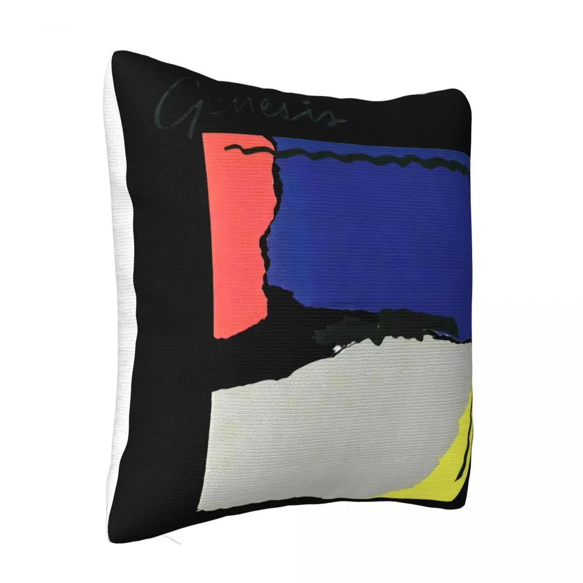 Genesis Abacab Berlesen Muzik Rock N Roll Band Pendek Lengan Putih Punk Normal Pillow Case