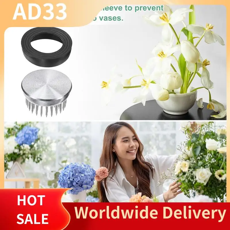 

Лучшие предложения, 8 упаковок, цветочная лягушка, 1,3-дюймовые круглые стальные булавки для цветов, держатель для цветочной лягушки, цветочный аранжировщик, резиновая основа, цветочная лягушка