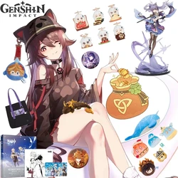 miHoYo Official Genshin Impact Lucky Bag Gift Box Hand-made Clay Figures Shaker Toys Pendants Badges Lucky Star Gifts