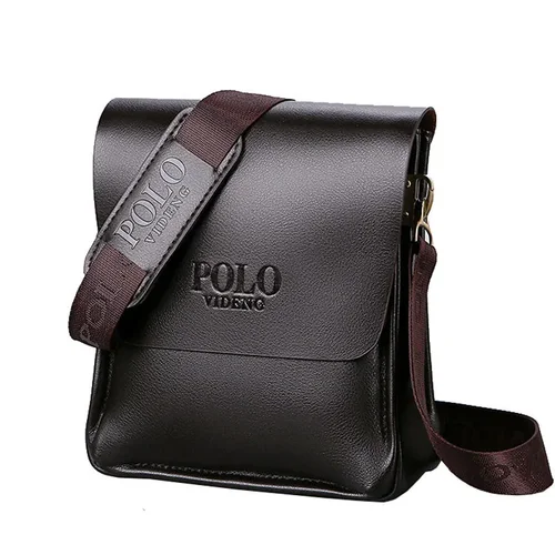 Imagen 2 del producto Bolso de hombro individual para negocios de ocio, bolso Vertical tipo Polo, bolso de hombro inclinado de tendencia para hombre, estilos verticales y horizontales