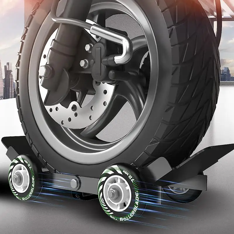 Motorcycle Moving Trailer Motorbike Manual Mover Trailer bike Carrier Device Car Wheel Dolly Foldable Car Roadside Assistance