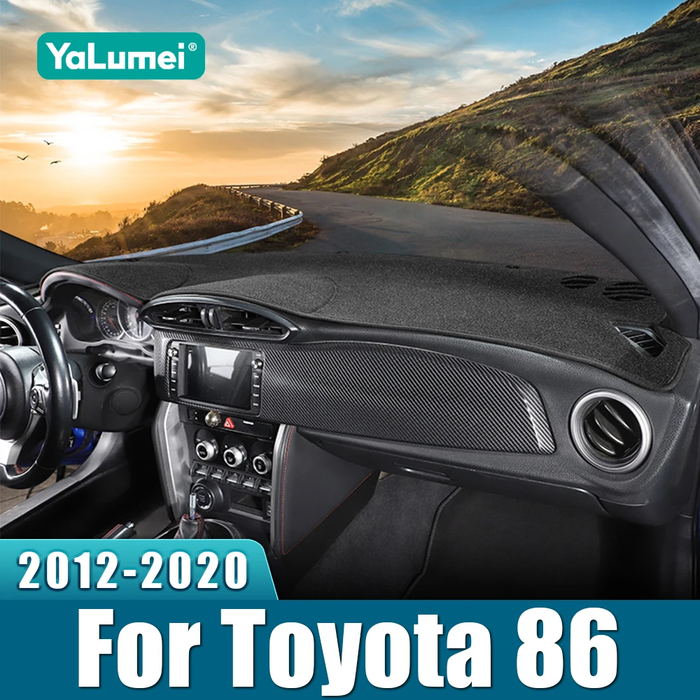 For Toyota 86 For Subaru BRZ 2012 2013 2014 2015 2016 2017 2018 2019 2020 Car Dashboard Sun Shade Cover Non-slip Mat Accessories